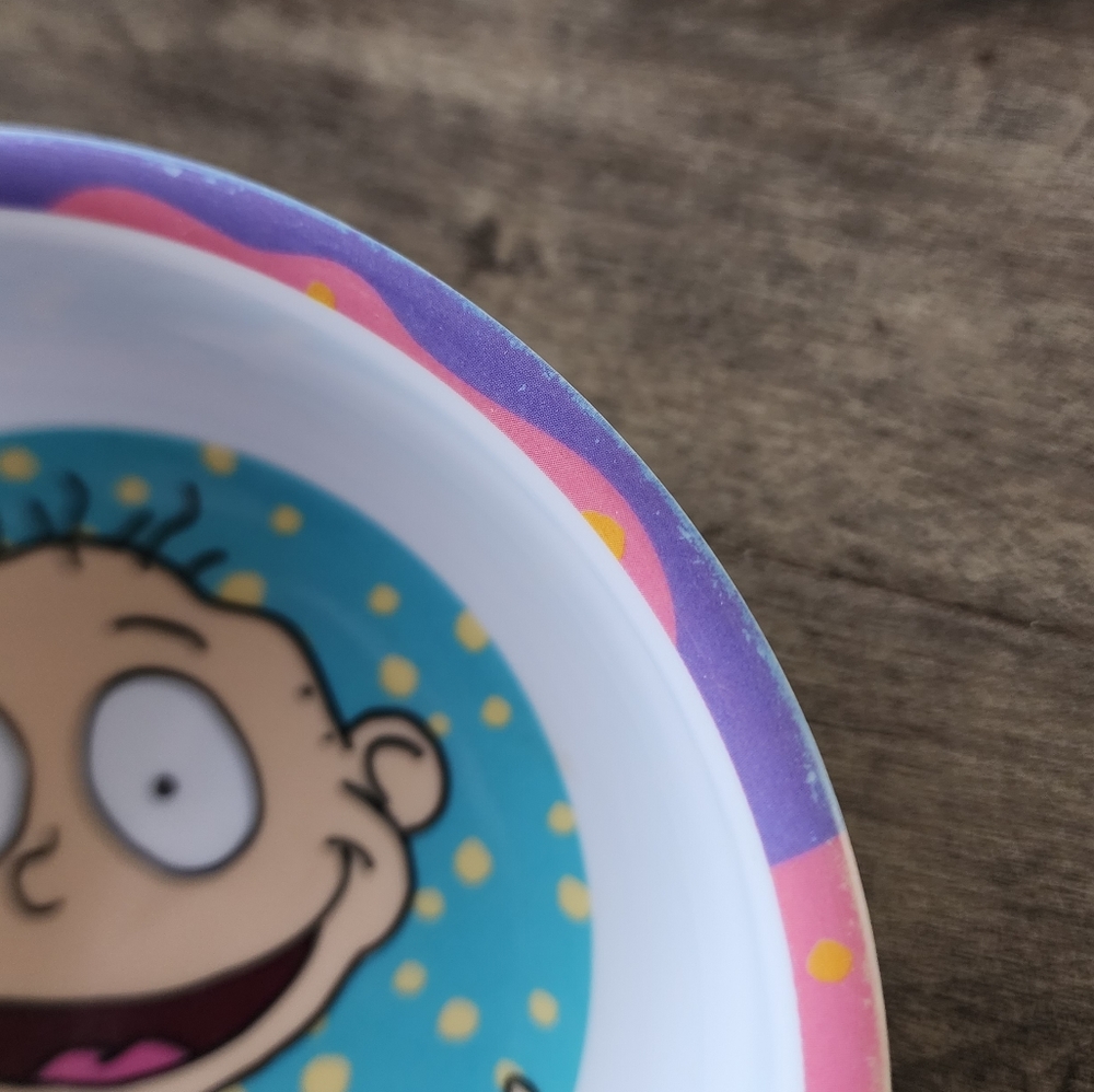 VTG 90s Rugrats Tommy Cereal Bowls - Lot of 2 - Picture 10 of 14